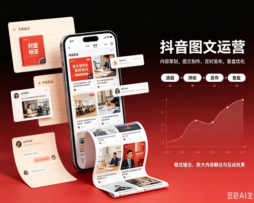 杜集抖音图文代运营服务